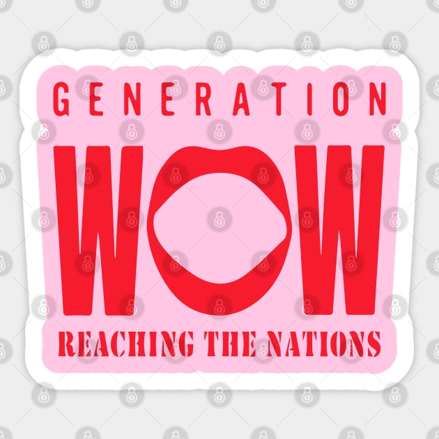 Generation Wow (Lips Service) Sticker by Generation Wow Podcast